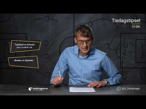 Speltips: Ukraina - Spanien & Tyskland - Schweiz