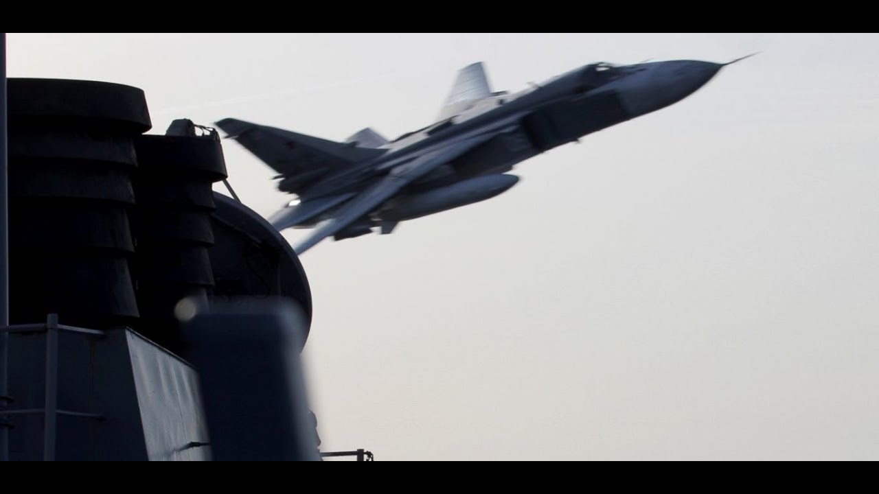 Russian Jets Brazenly Buzz US Navy Destroyer - YouTube