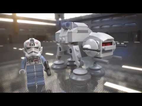 Vidéo LEGO Star Wars 75075 : AT-AT