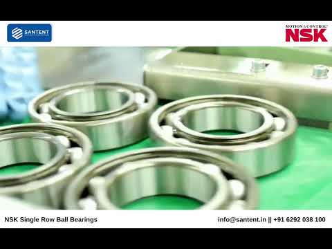 NSK Single Row Ball Bearings