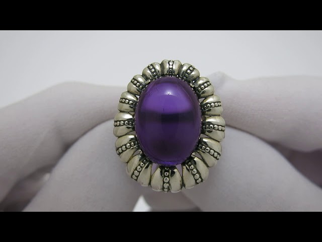 Срібна каблучка 215кю Відео огляд