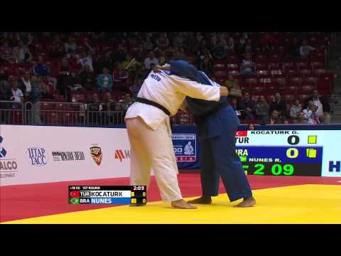 Gülşah KOCATÜRK (TUR) - Rochele NUNES (BRA) 2014 Dünya Judo Şampiyonası Chelyabinsk