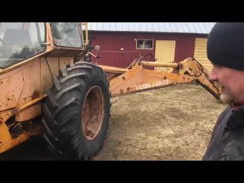 Valmet 712 kaivurin pesua