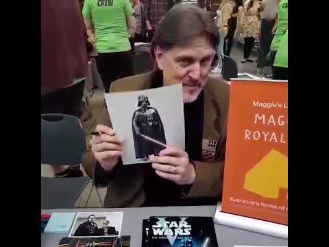 Star Wars actor C Andrew Nelson signs for Maggie's