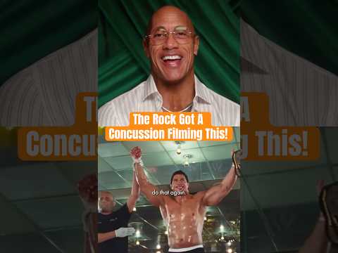 The Rock Got a Concussion Shooting This Scene!