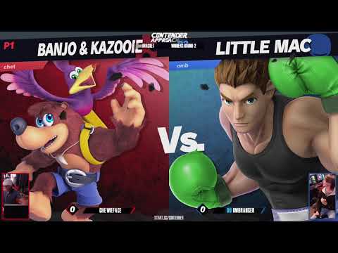 CA 79 - Chewieface (Banjo Kazooie) Vs. Ombranger (Little Mac) - Winners R2 - SSBU