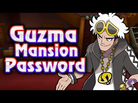 Pokemon Ultra Sun and Ultra Moon - Guzma Mansion Password