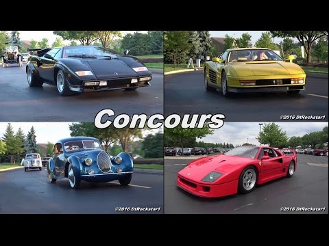 Thumbnail for Concours d'elegance Arrivals: Vector M12, Lancia Stratos, Talbot Lago by Lancia, Car