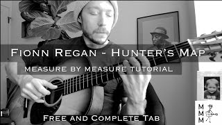 Hunters Map - Fionn Regan - Complete Guitar Tutorial with Free Tab - Measure by Measure Lesson