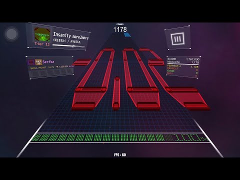 Insanity more2more / Tier 12 / DanceRail3 譜面確認