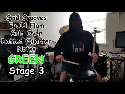 Grid Grooves Ep 14: Accented Flams Through The 4 2 1 Grid