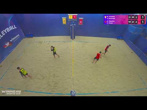 11:05 M. Anhelov / V. Antoniuk - A. Zabuha / O. Kulyk 13.04.2023 | Winners Beach Volleyball