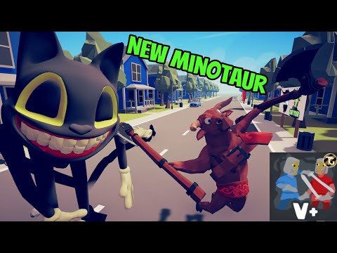 New Minotaur vs EVERY FACTION - Totally Accurate Battle Simulator TABS Vanilla Plus Mod Update