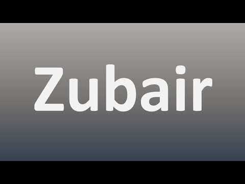 How to Pronounce Zubair - Middle Eastern Name