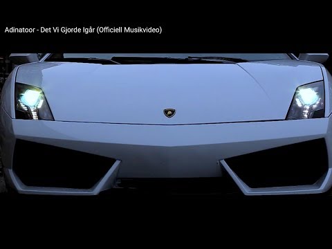 Adinatoor - Det Vi Gjorde Igår (Official Video)