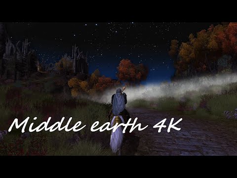 Middle-earth 4K The Angle of Mitheithel, Trollshaws, LOTRO(video quality improved, links below)