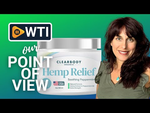 Clearbody Organics - Hemp Cream - WTI product video review