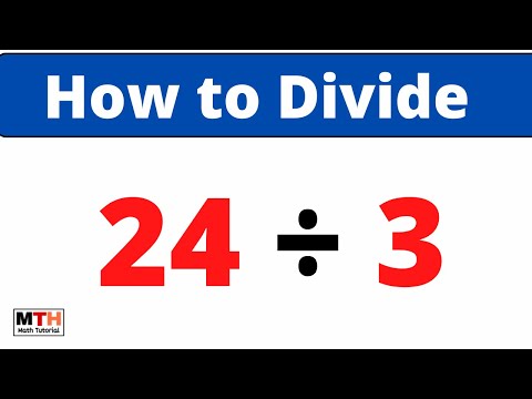What Is 24 Divided By 3