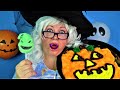 Halloween Candy Challenge Granny Gummy Cookies Cupcakes Chocolate Prizes