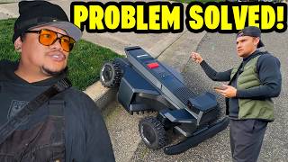 Navimow X4 is 100% best robot mower to date! Segway... you did your thing on this one!