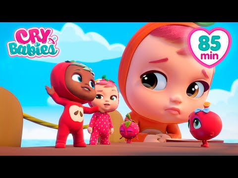 Cry Babies help a sad giant baby! 💞🍎 Cute 85-min compilation Cartoons for kids in English