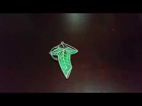 Lord of the Rings Elven Leaf Brooch Magnet by Weta