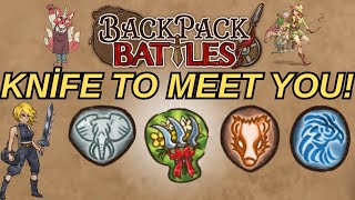 KNIFE TO MEET YOU OP? NEW DAGGER SYNERGY!!!| #backpackbattles