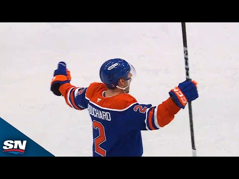 Oilers' Evan Bouchard Forces OT With One-Time Blast In Game 4