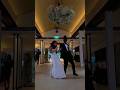 The bride and groom  dancing to  " Calm Down."💃🕺   #shorts