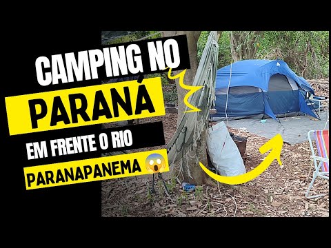 Fomos acampar em Santo Antônio do Caiuá Paraná vamos mostrar tudo para vocês 🏕️🏞️🌳