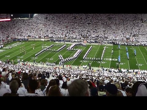 The Penn State Blue Band Pregame show.  October 25, 2014.