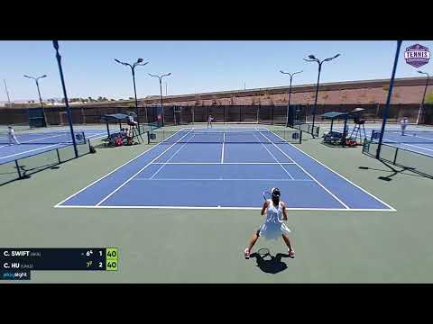 Swift Courtney v Cindy Hu - AFA v UNLV - 29.4.23 (last games)