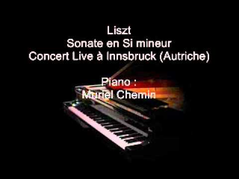Liszt, sonate en Si mineur - Piano : Muriel Chemin - Innsbruck Live