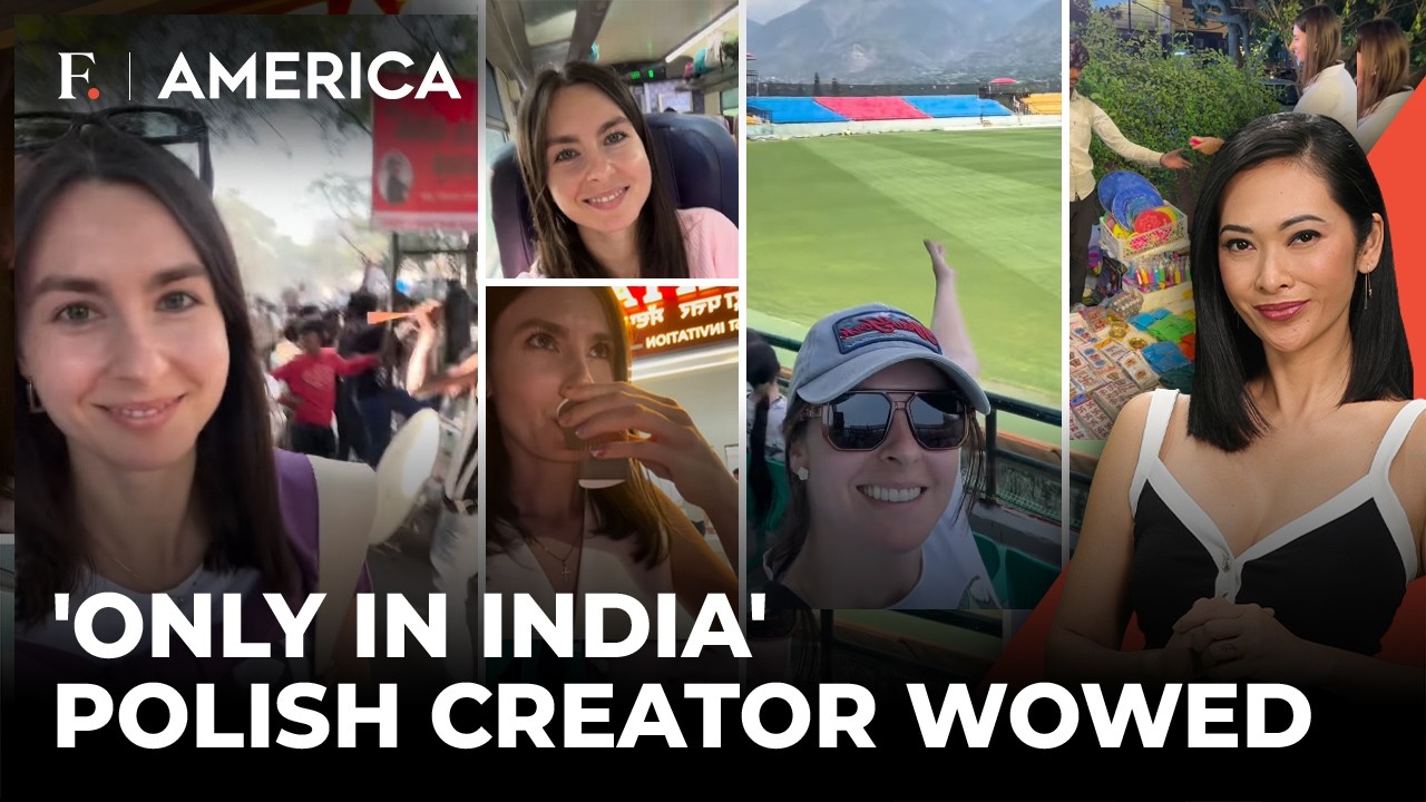 Polish Creator Reveals 5 Things You'll Only Find in India: Chai, Cricket, Trains | Firstpost America