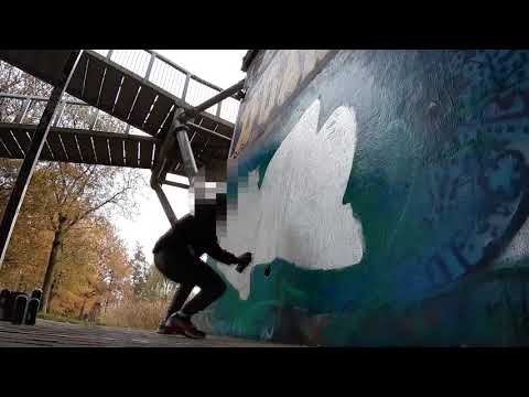 Amsterdam Graffiti Footage