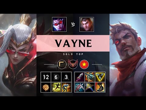 Vayne Top vs Jayce - VN Grandmaster Patch 25.16
