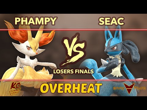 Phampy (Braixen) vs Seac (Lucario) - Overheat 1.0