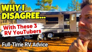 I Love Their Channels But I Have A Different Perspective on Full Time RV Life