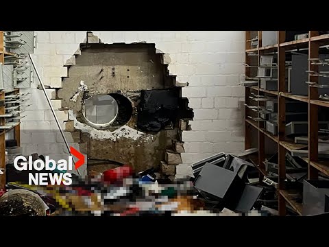 Robbers drill into German bank vault, steal tens of millions in heist