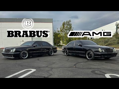 Mercedes W210 Brabus and AMG Exhaust