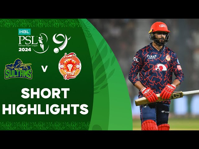 Short Highlights | Multan Sultans vs Islamabad United | Match 5 | HBL PSL 9 | M1Z2U