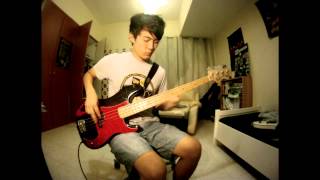 Muse - Hysteria [Bass Cover]