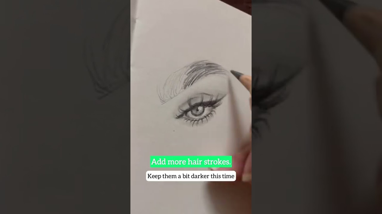 How I Easily Draw Eyebrows 🔥