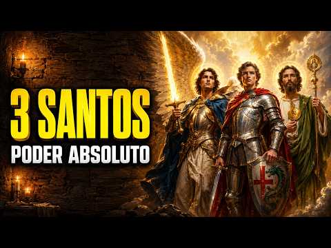 ORACIÓN A LOS 3 SANTOS MÁS PODEROSOS: Protección, Victoria y Causas Imposibles 🙏✨🛡️