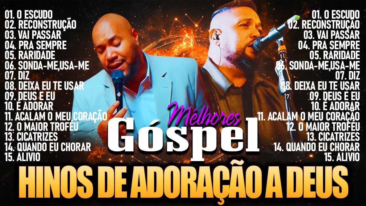 Louvores de Adoração || 50+ MUSICAS GOSPEL || GERSON RUFINO, FERNANDINHO ..Atualizadas [NOVA LISTA]🙏