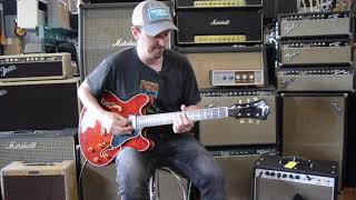 Video thumbnail for Eastman T386 Guitar & Carr Sportsman DEMO with Joe Restivo at Martin Music by Martin Music