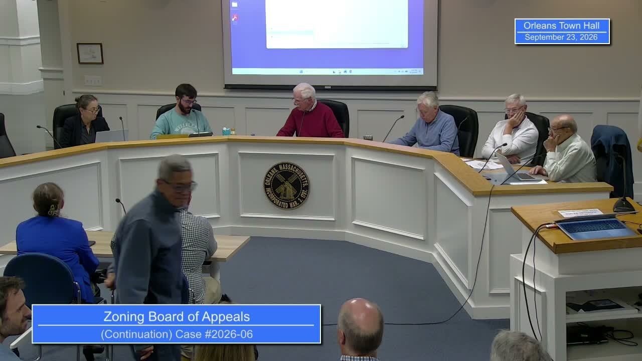 From the Zoning Board
