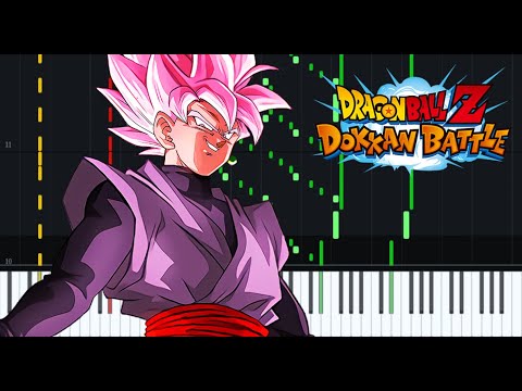 Dokkan Battle (Piano Cover) - INT Goku Black (Transformation)
