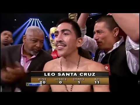Leo Santa Cruz vs Eric Morel Full Fight