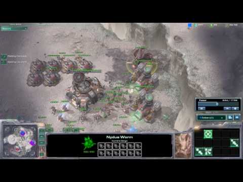 Starcraft 2 - Nydus drop